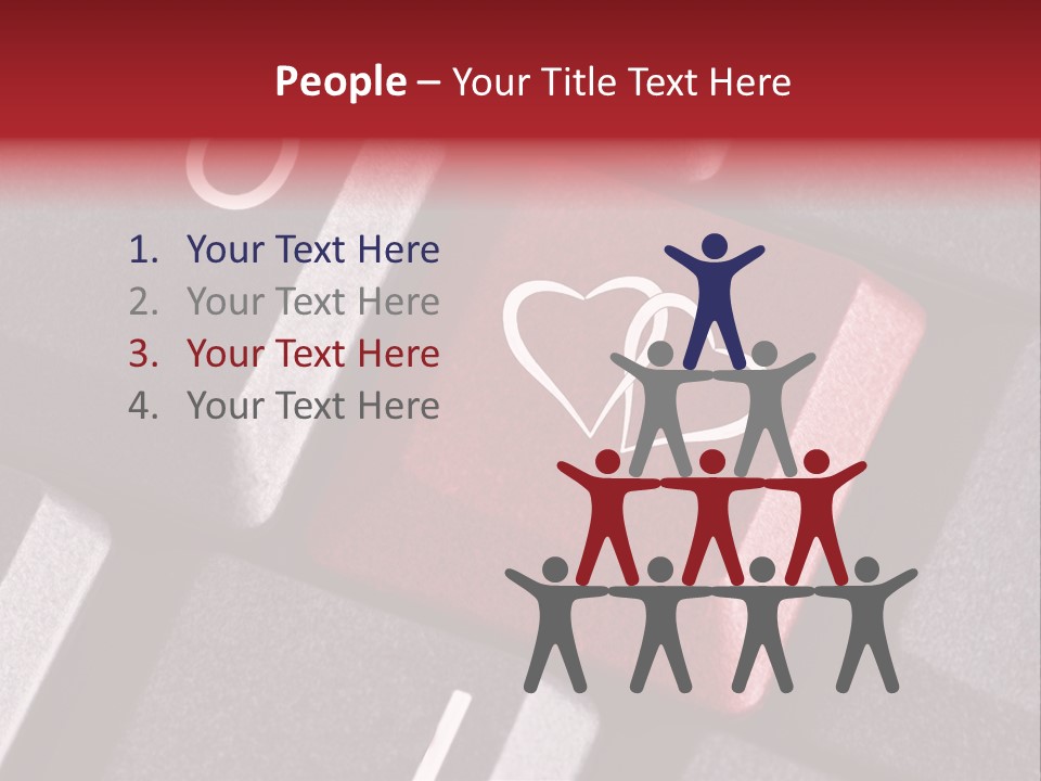 Horizontal Pair Site PowerPoint Template