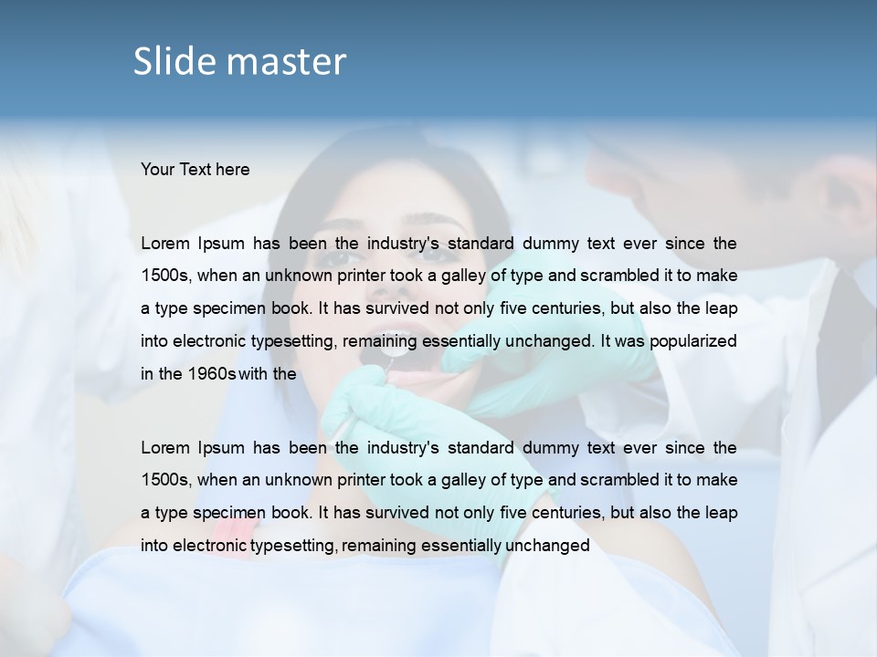 Clinical Nurse Patient PowerPoint Template