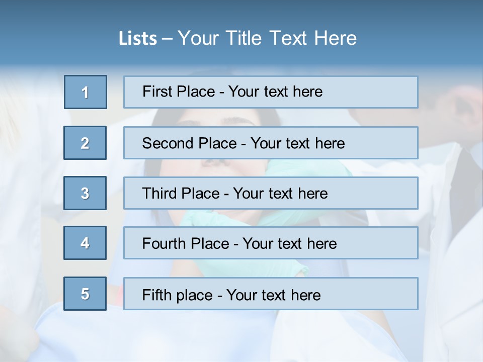 Clinical Nurse Patient PowerPoint Template