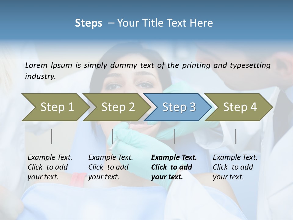 Clinical Nurse Patient PowerPoint Template