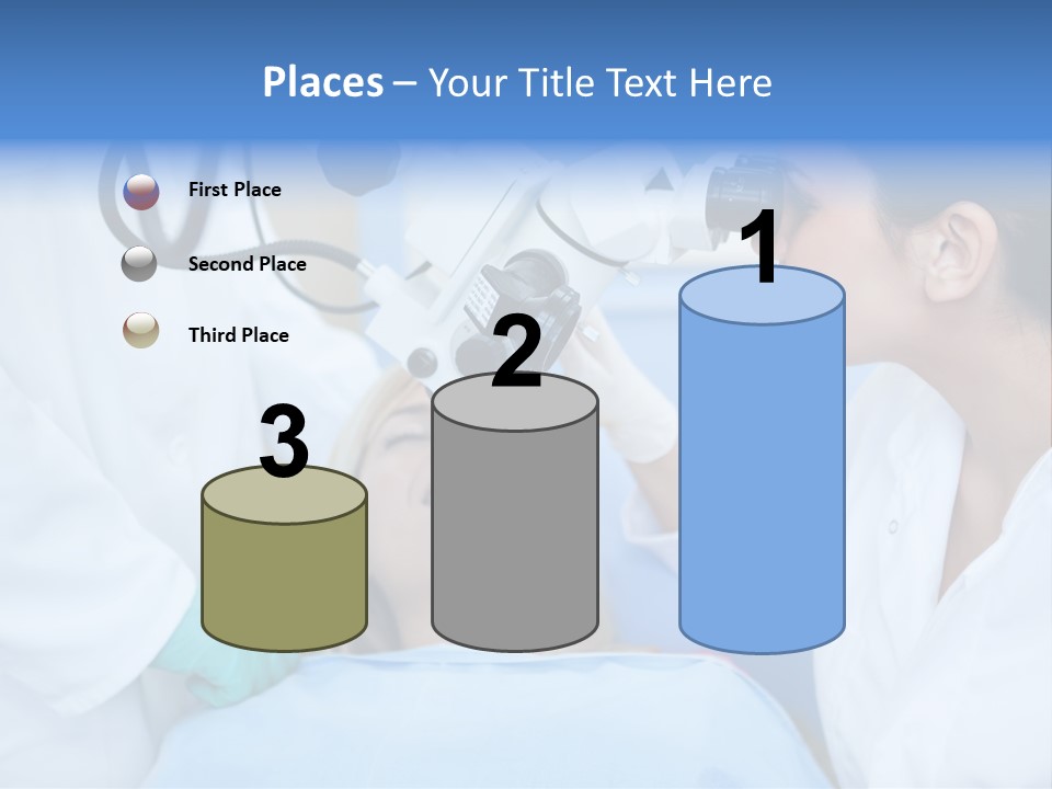 Blue Specialist Drilling PowerPoint Template