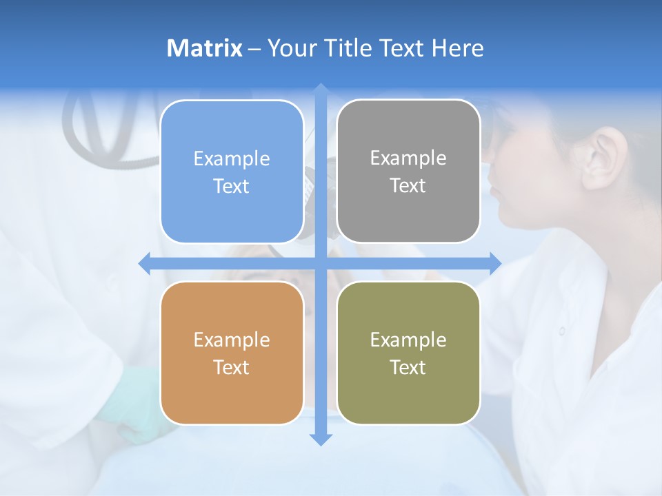 Blue Specialist Drilling PowerPoint Template