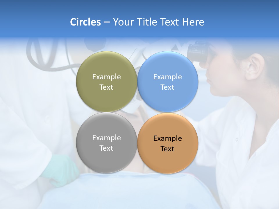 Blue Specialist Drilling PowerPoint Template