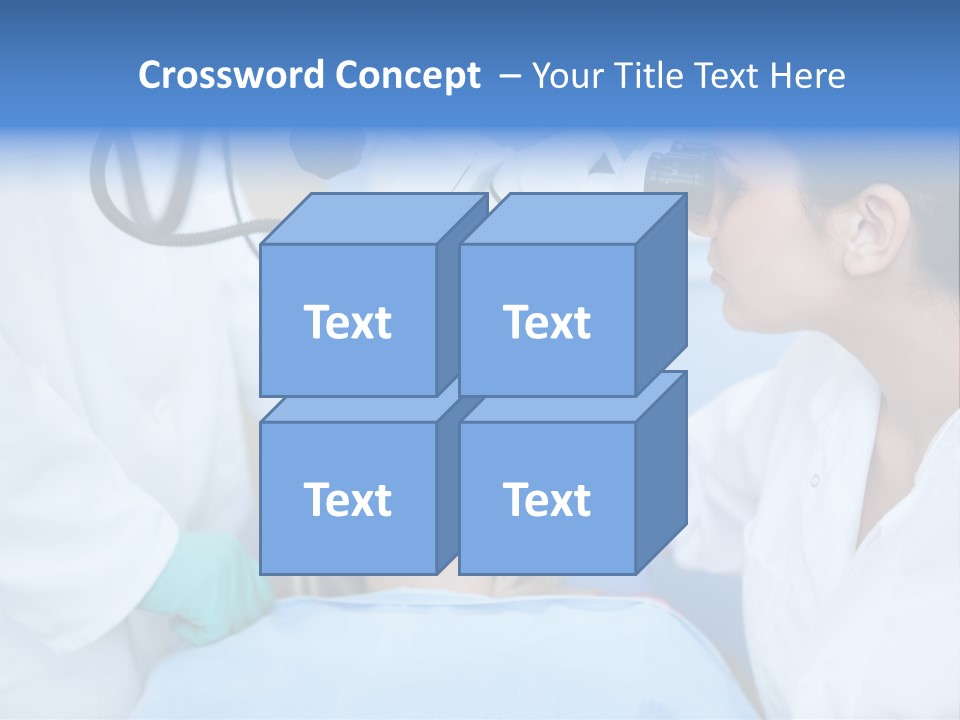 Blue Specialist Drilling PowerPoint Template