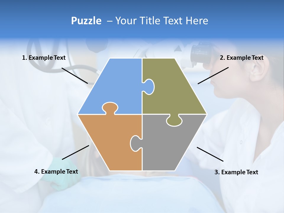 Blue Specialist Drilling PowerPoint Template