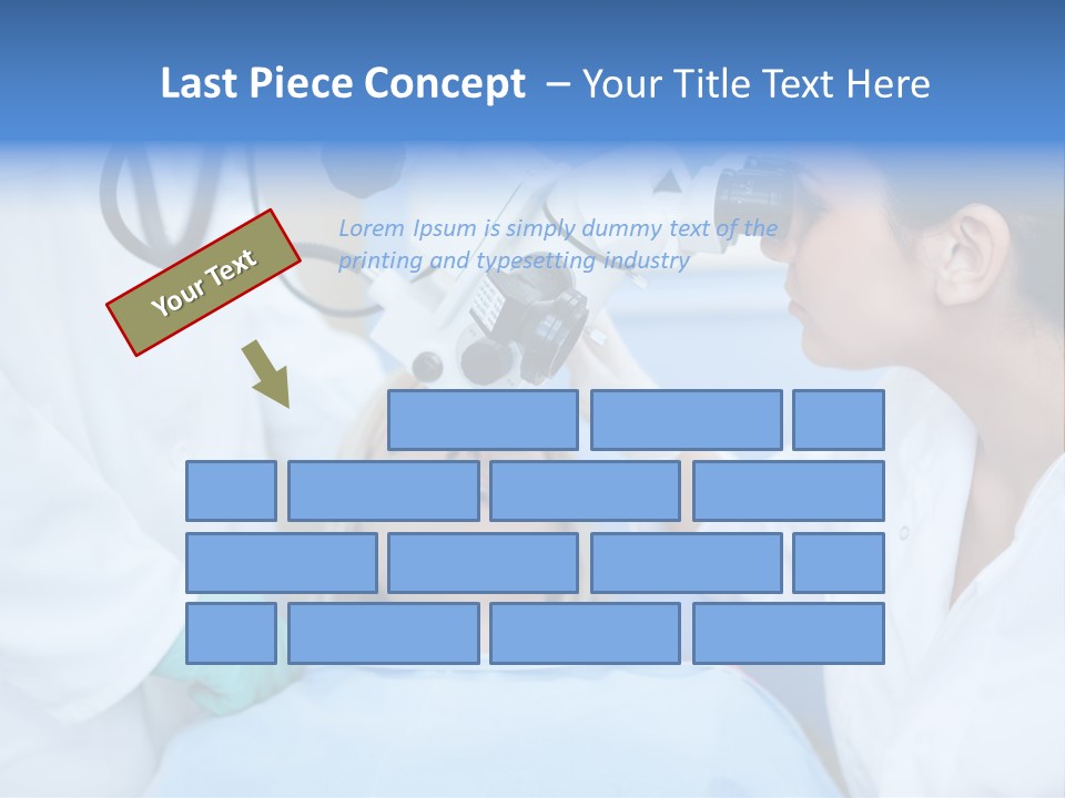 Blue Specialist Drilling PowerPoint Template