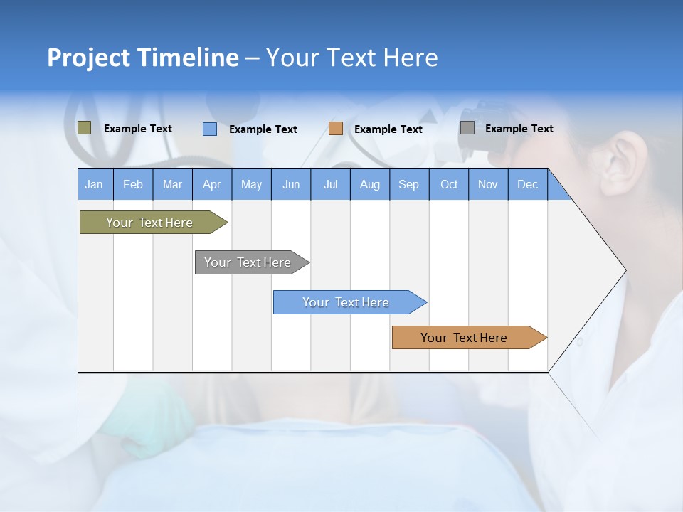 Blue Specialist Drilling PowerPoint Template