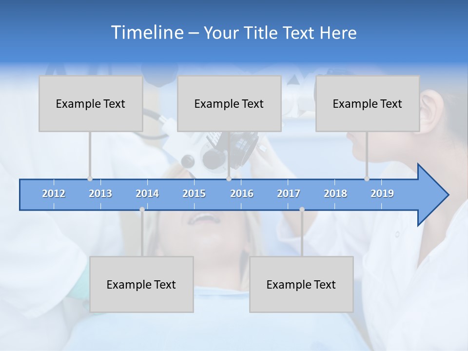 Blue Specialist Drilling PowerPoint Template