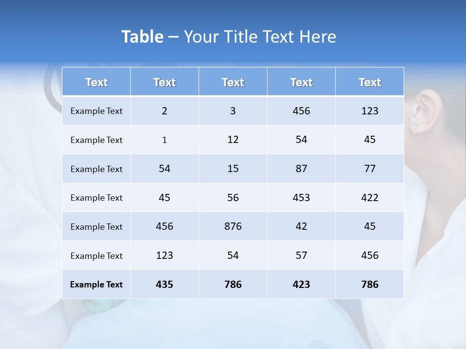 Blue Specialist Drilling PowerPoint Template