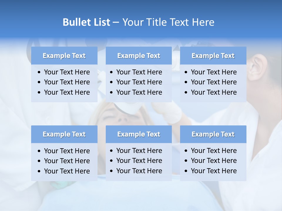 Blue Specialist Drilling PowerPoint Template