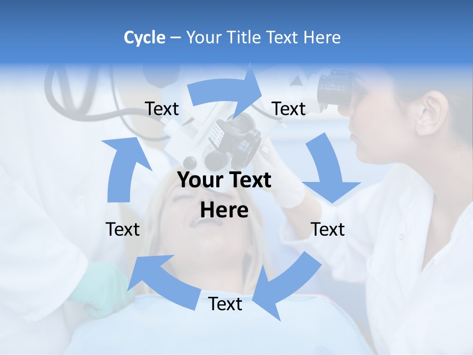 Blue Specialist Drilling PowerPoint Template