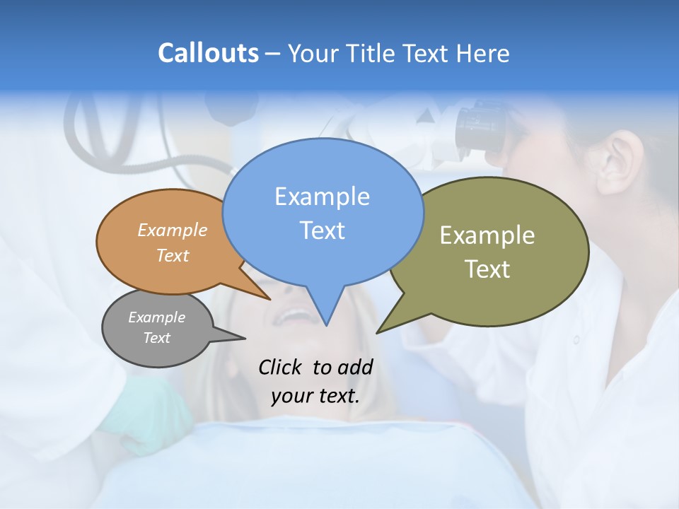 Blue Specialist Drilling PowerPoint Template