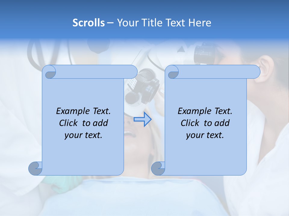 Blue Specialist Drilling PowerPoint Template