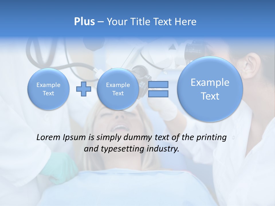 Blue Specialist Drilling PowerPoint Template