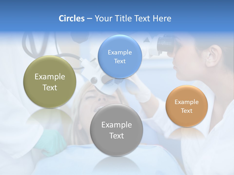 Blue Specialist Drilling PowerPoint Template