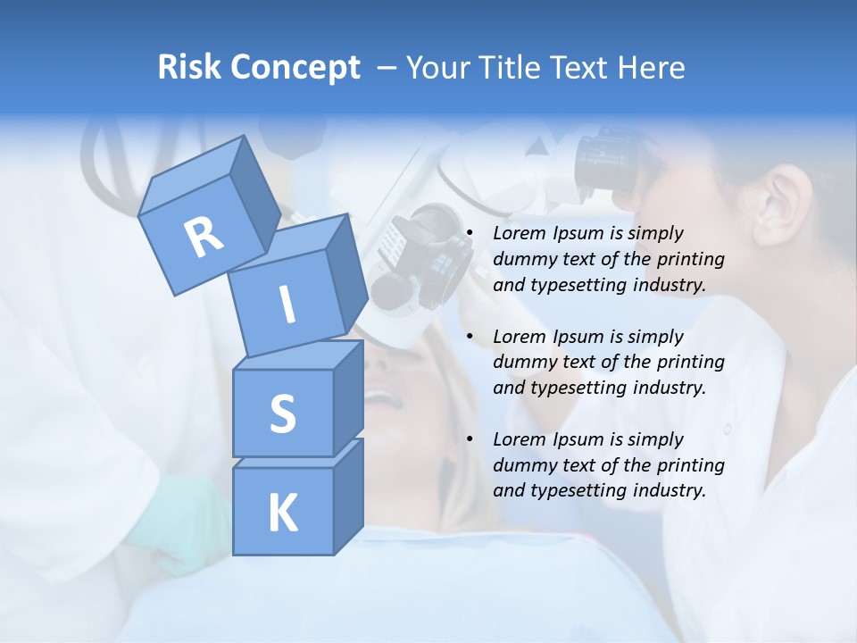 Blue Specialist Drilling PowerPoint Template