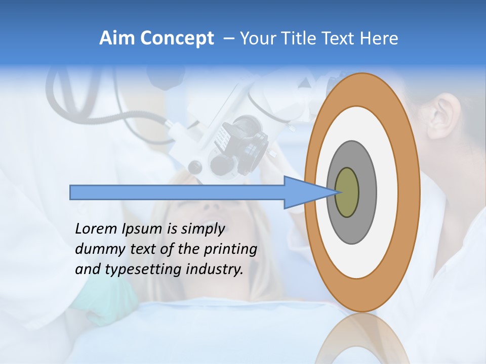 Blue Specialist Drilling PowerPoint Template