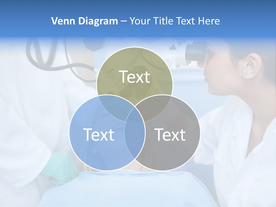 Blue Specialist Drilling PowerPoint Template
