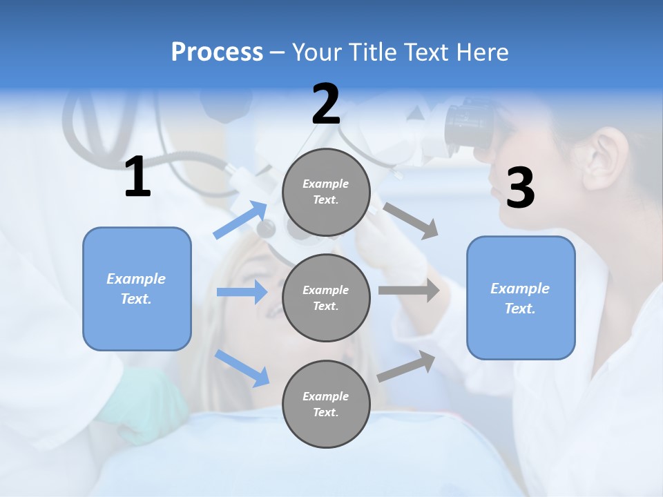 Blue Specialist Drilling PowerPoint Template