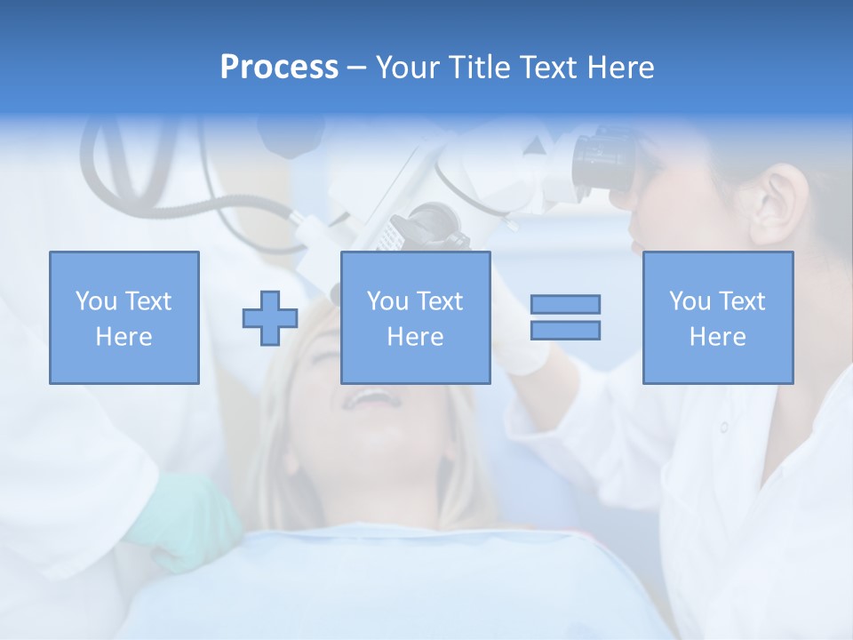 Blue Specialist Drilling PowerPoint Template