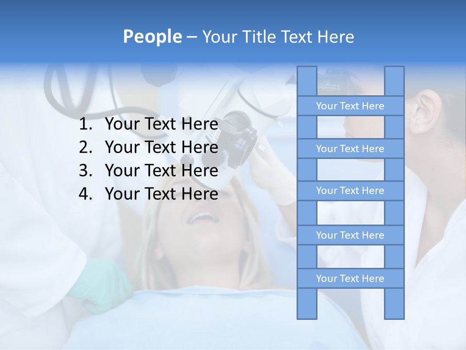 Blue Specialist Drilling PowerPoint Template