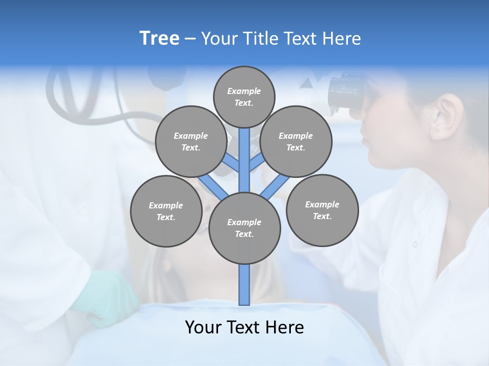 Blue Specialist Drilling PowerPoint Template