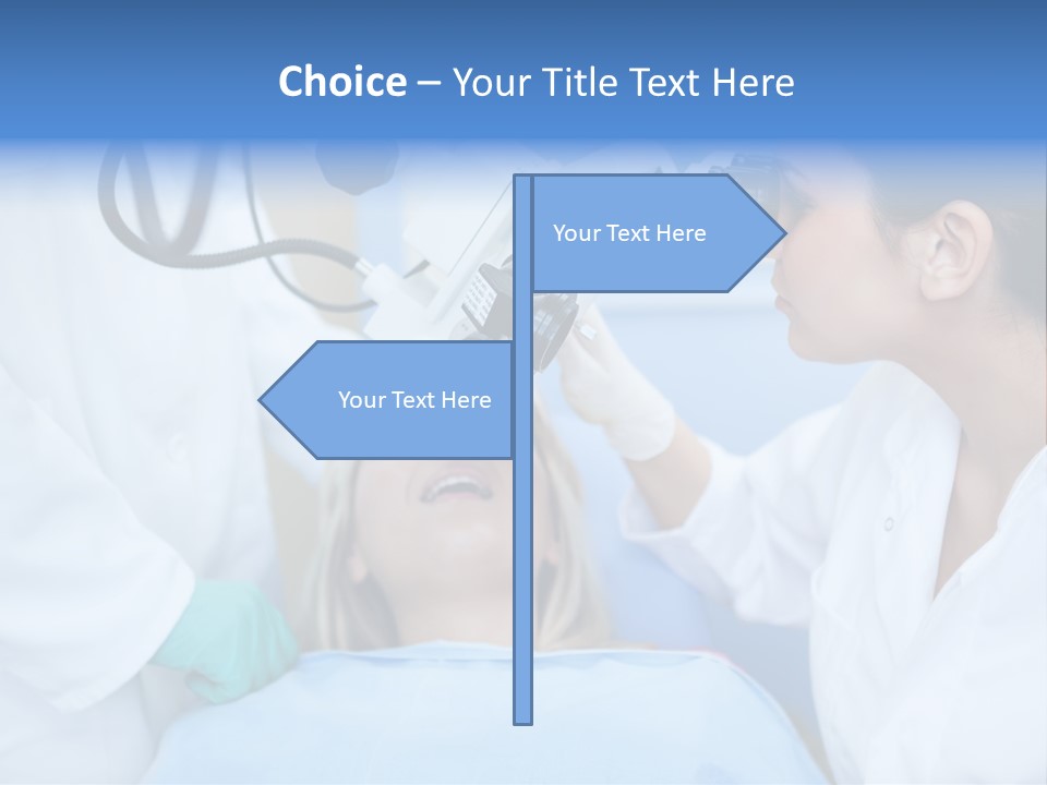 Blue Specialist Drilling PowerPoint Template