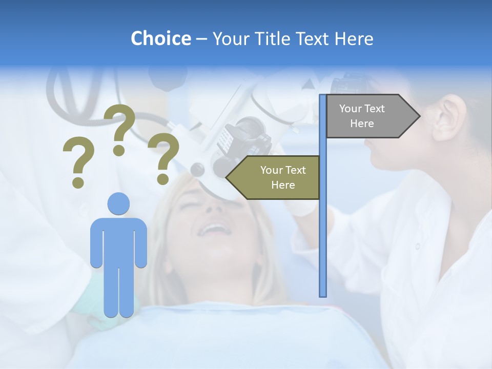 Blue Specialist Drilling PowerPoint Template