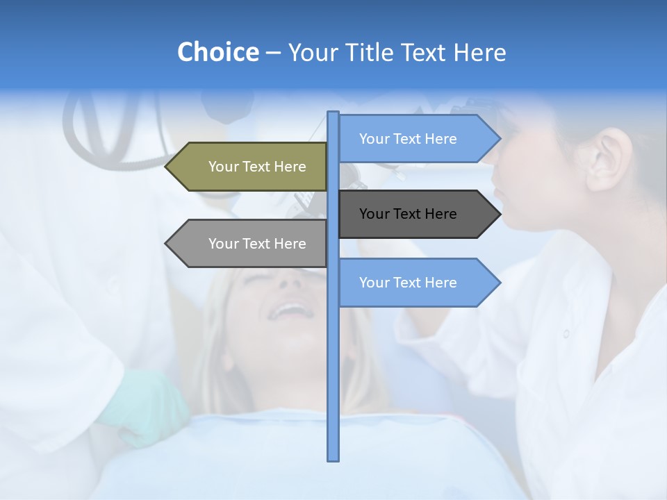 Blue Specialist Drilling PowerPoint Template