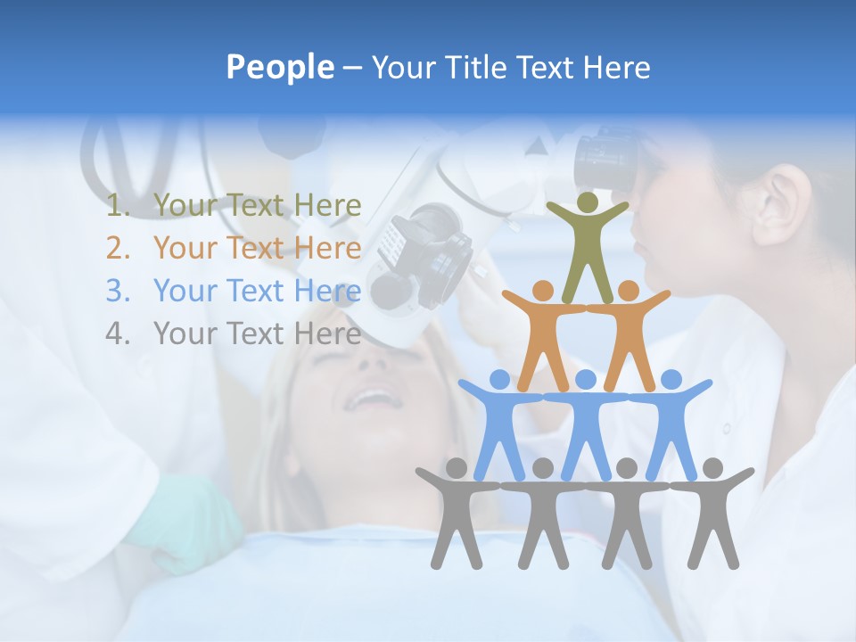 Blue Specialist Drilling PowerPoint Template