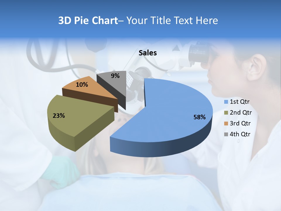 Blue Specialist Drilling PowerPoint Template