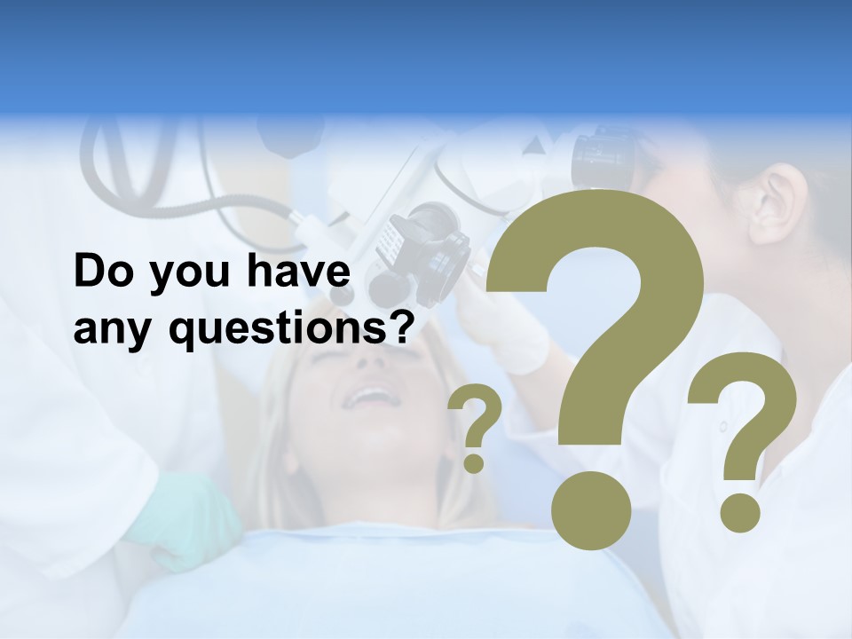 Blue Specialist Drilling PowerPoint Template