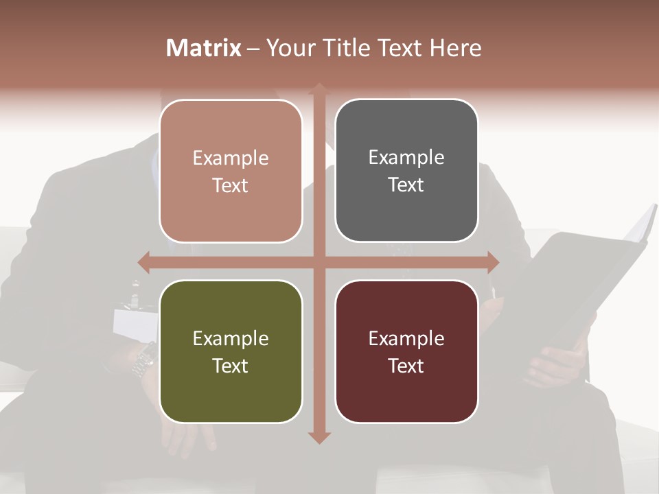 Coworker Suit Business PowerPoint Template