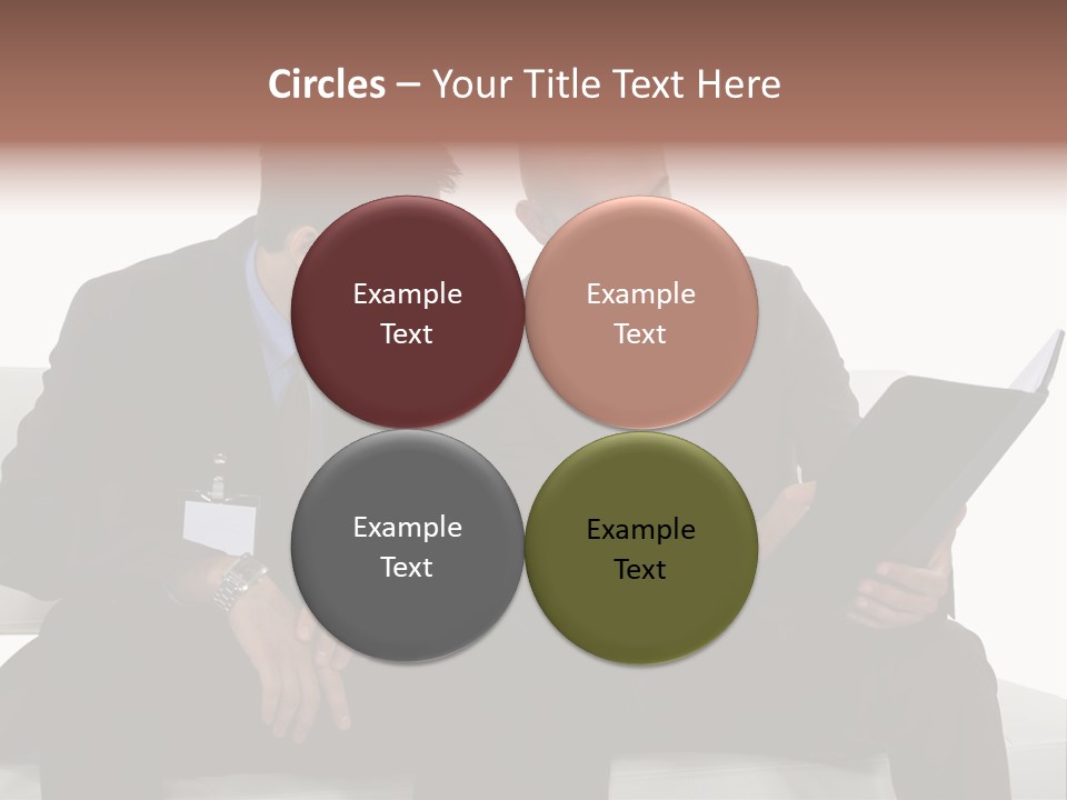 Coworker Suit Business PowerPoint Template