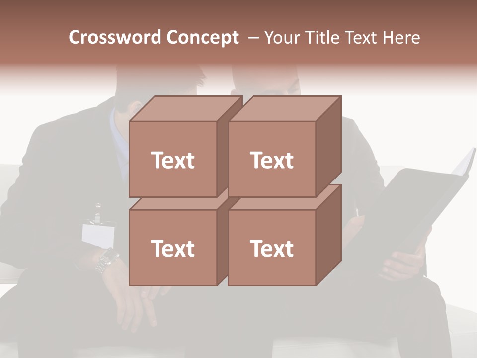 Coworker Suit Business PowerPoint Template
