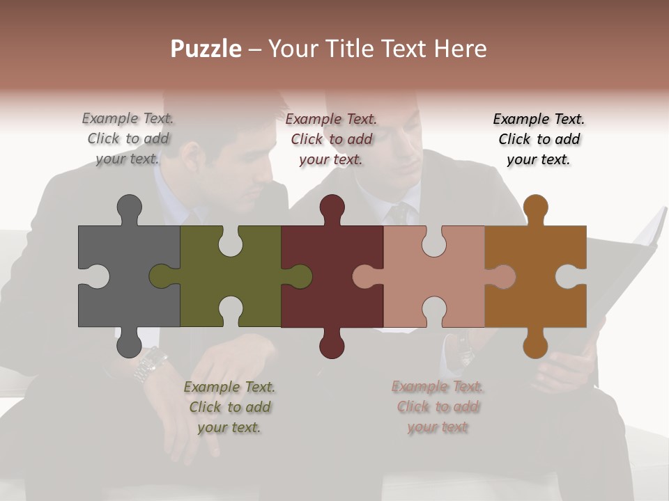 Coworker Suit Business PowerPoint Template