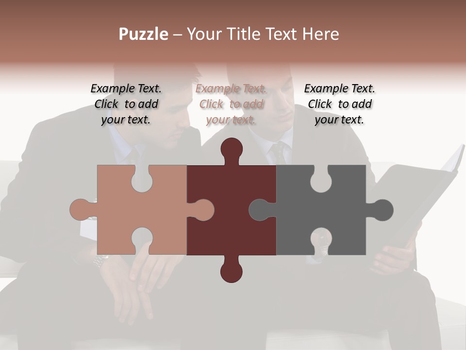 Coworker Suit Business PowerPoint Template