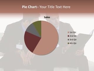 Coworker Suit Business PowerPoint Template