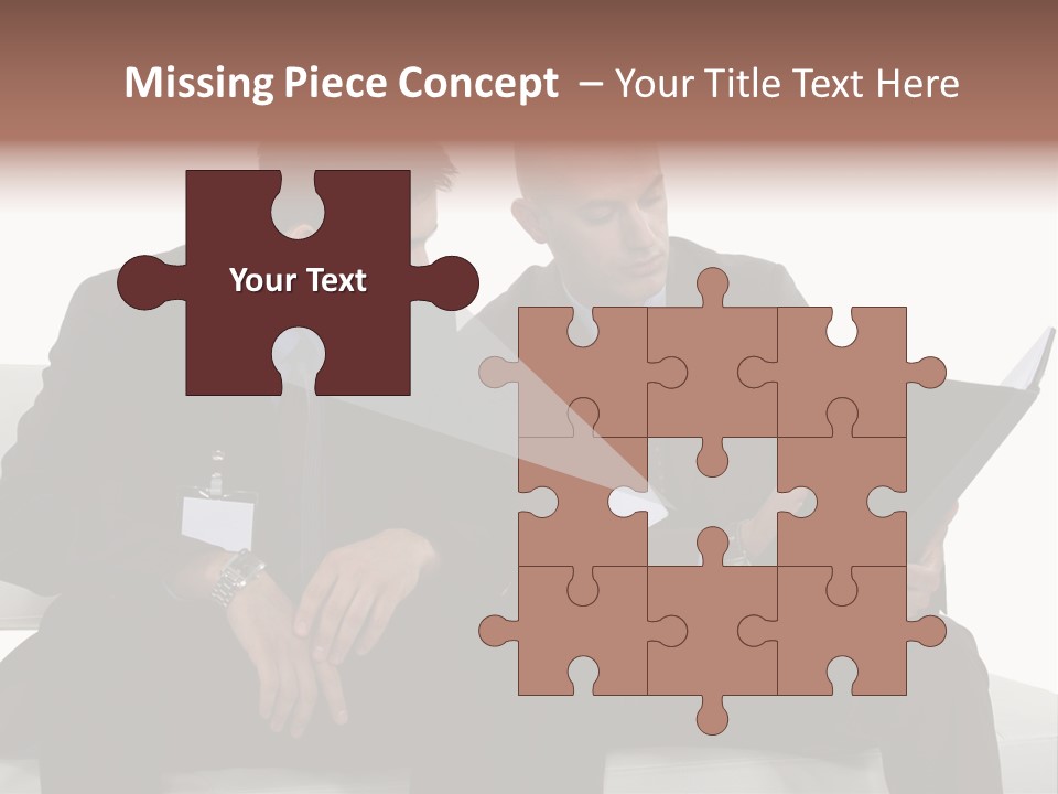 Coworker Suit Business PowerPoint Template