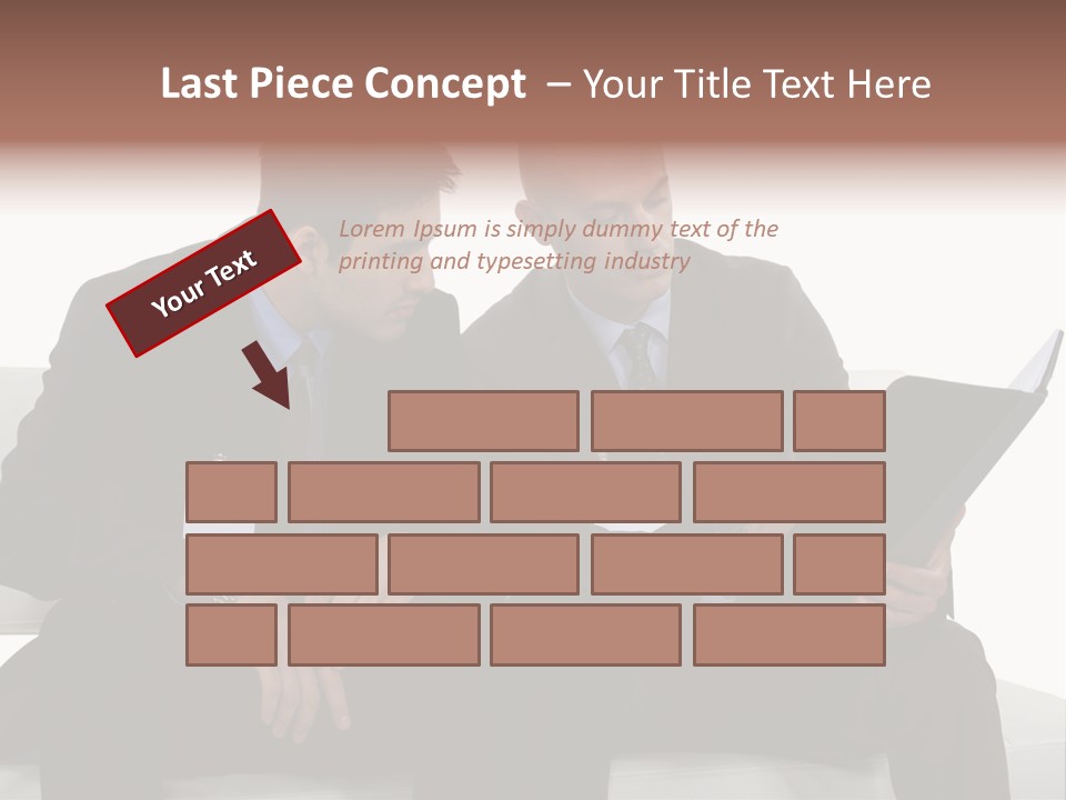 Coworker Suit Business PowerPoint Template