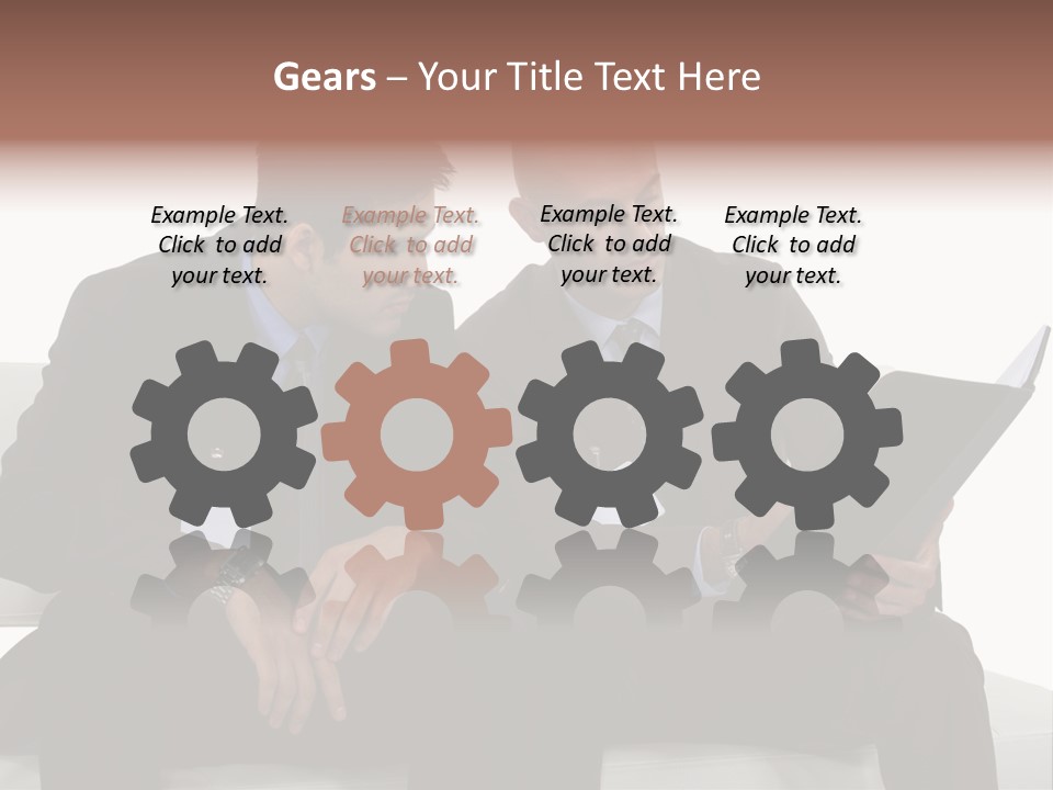 Coworker Suit Business PowerPoint Template