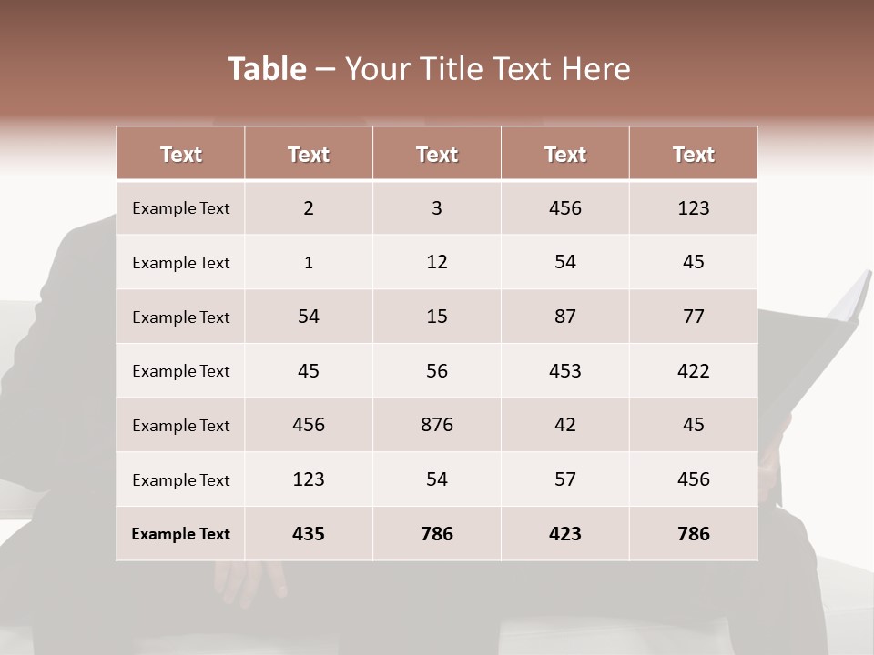 Coworker Suit Business PowerPoint Template