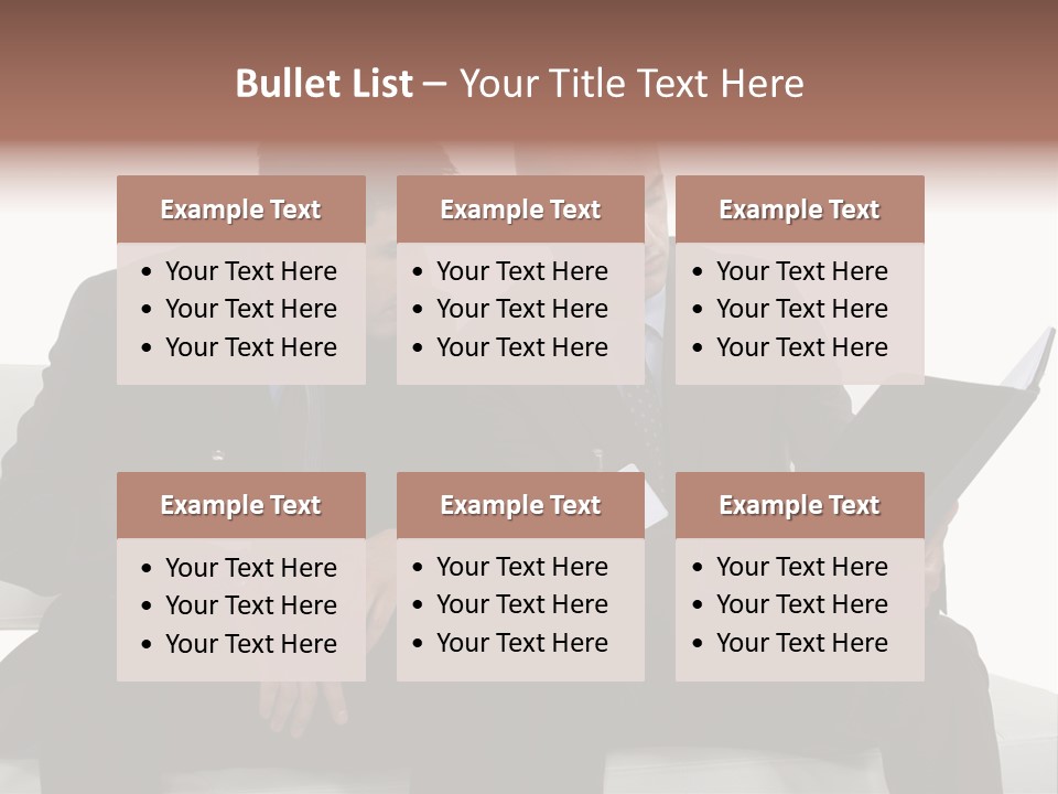 Coworker Suit Business PowerPoint Template