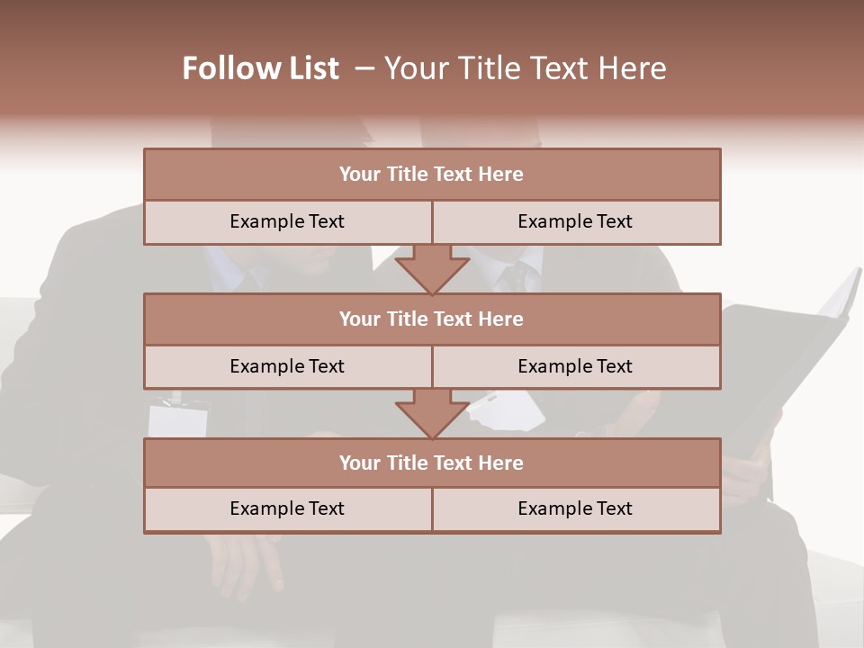 Coworker Suit Business PowerPoint Template