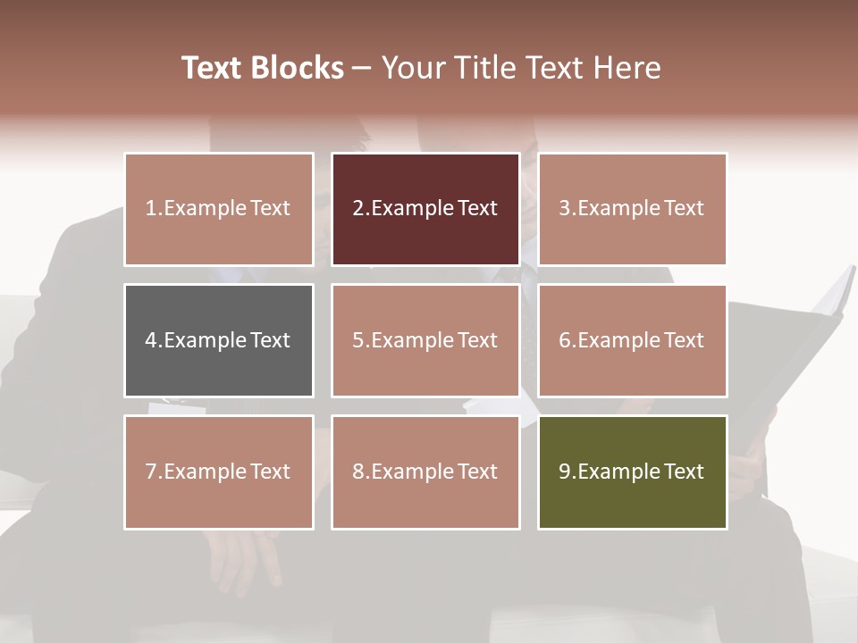 Coworker Suit Business PowerPoint Template