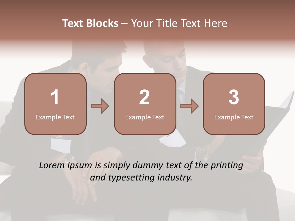 Coworker Suit Business PowerPoint Template