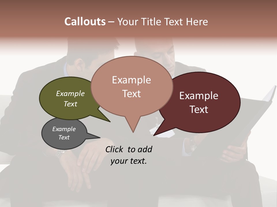 Coworker Suit Business PowerPoint Template