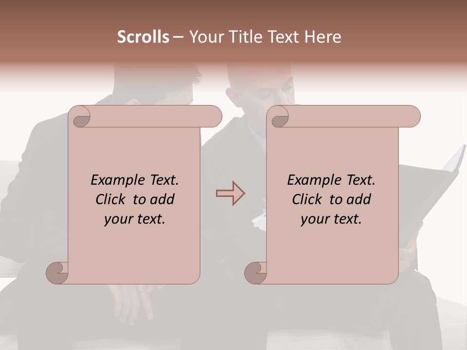 Coworker Suit Business PowerPoint Template