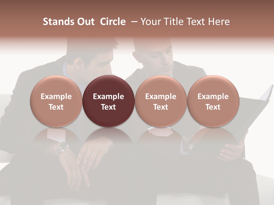 Coworker Suit Business PowerPoint Template