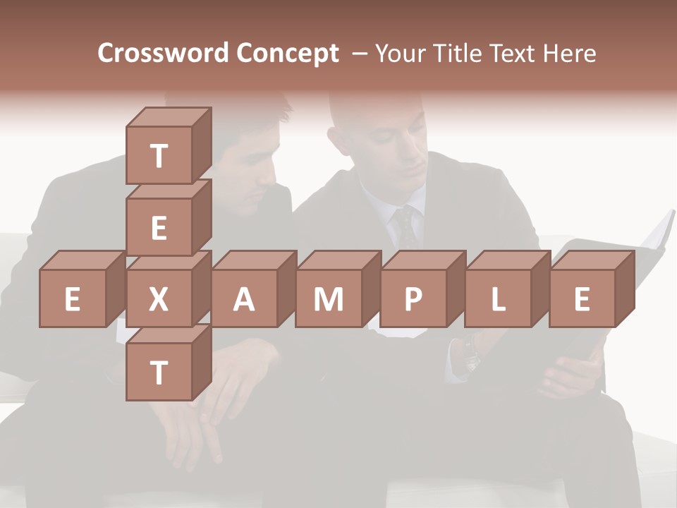 Coworker Suit Business PowerPoint Template